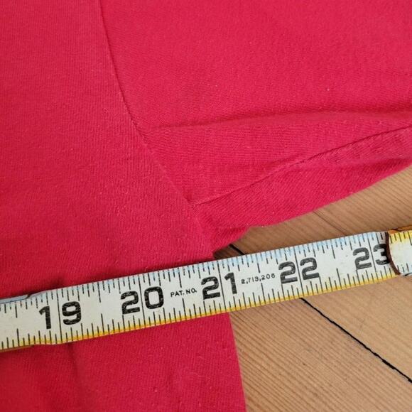 Vtg Y2k Punk'd Spellout Logo MTV Show Promo T Shirt Red Large Ashton Kutcher - Picture 3 of 4